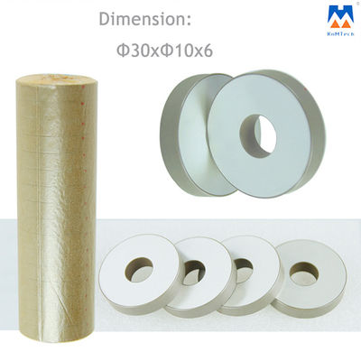 PZT8 Piezoelectric Ceramische Ringen 30X10X6mm voor Ultrasone Omvormer