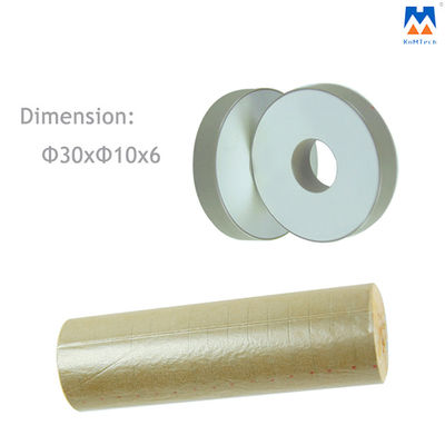 Piezoelectric Ceramische Ringen 30x10x6mm voor Ultrasone Convertor