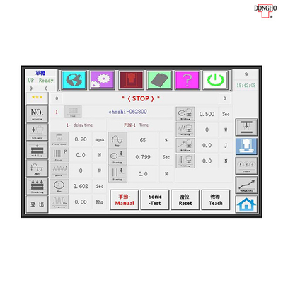 Digitale Ultrasone Plastic Lassenmachine 15KHz met Pneumatische Controle